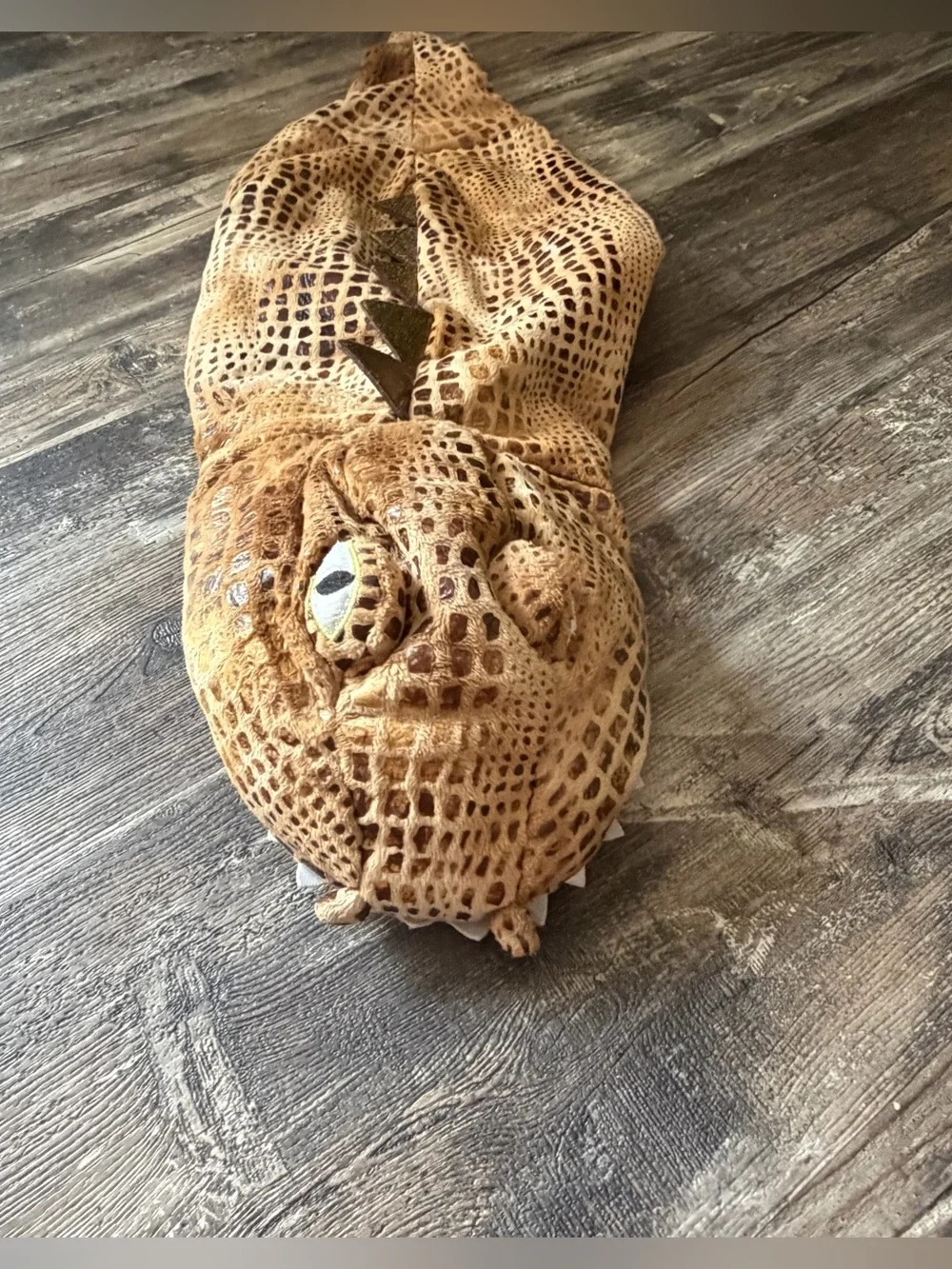 Crocodile Alligator Reptile dog Halloween costume size medium